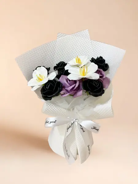 Black & Purple